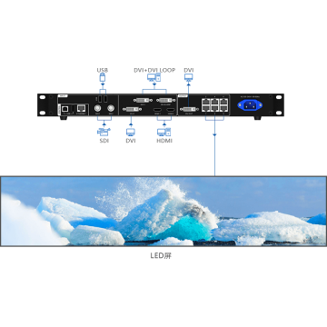 Processeur de carte de contrôleur d&#39;écran LED Novastar VX4S